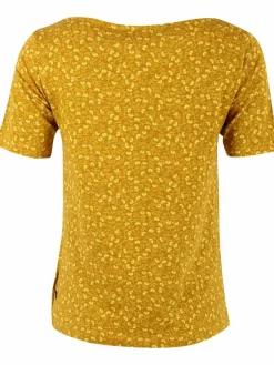 Organic - Daneboatneck Viscose Slub Tee Occer Fleurie