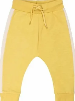 Organic - Daneboeg Pants Dusty Yellow/Chalk