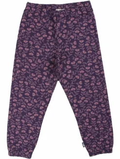 Organic - Danecajou Jogging Black Mauve Fleurie