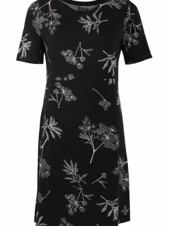 Organic - Danedaffodil Slub Dress Black Hemlock