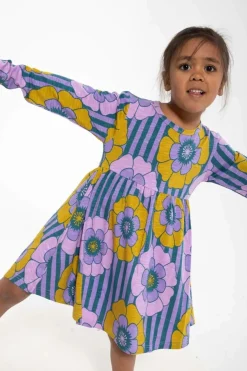 Organic - Daneginger Dress Viola Power Flower
