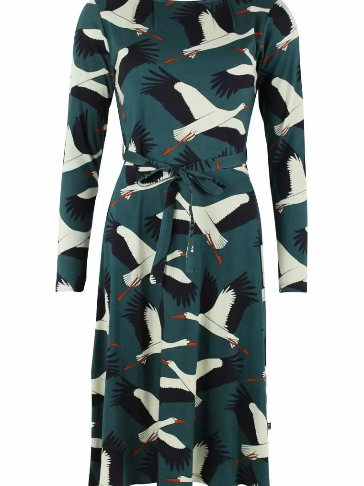 Organic - Danegudrun Interlock Dress Dark Duck Stork
