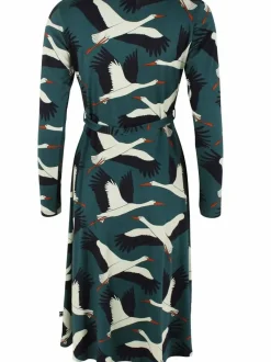 Organic - Danegudrun Interlock Dress Dark Duck Stork