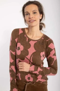 Organic - Danelotte Tee Beige Rose Bloom Boom