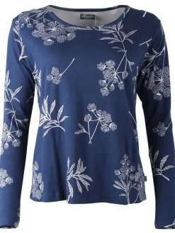 Organic - Danelotte Tee Marine/Chalk Hemlock