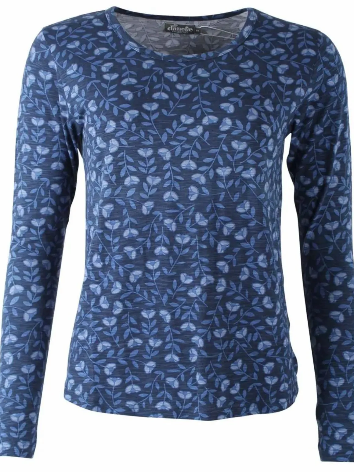 Organic - Danelotte Tee Marine/Cold Blue Fleurie