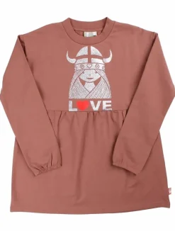 Organic - Danemolly Dress Beige Rose Love Freja