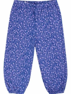 Organic - Danenutmeg Pants Deep Marine Fleurie