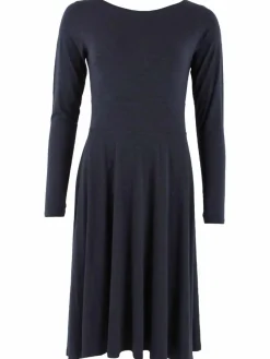 Organic - Danesigrid Viscose Dress Dk Navy
