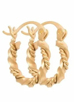 Pico Cph Andie Hoops Guldbelagt