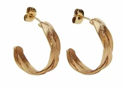 Pico Cph Braid Stud Guldbelagt