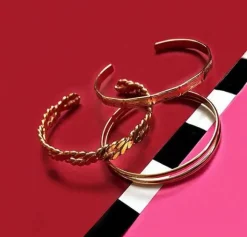 Pico Cph Double Bracelet Solvfarvet