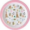 Rice Melamine Børnetallerken Pink Party Animals