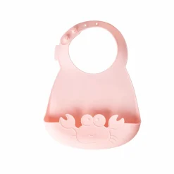 Rice Silikone Hagesmaek Pink Krabbe