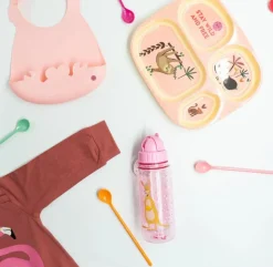 Rice Silikone Hagesmaek Pink Krabbe