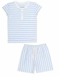 Snork Vilhelm Summer Pyjamas Seastripes