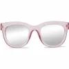 Solbriller Crusheyes Bellisimo Crystal Pink Silver Mirror