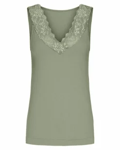 Tim&Simonsen Belen V-Lace Top Menta