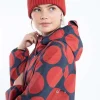 Vera Beanie Dk Navy/Dk Rust