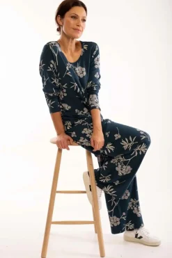 Veronica Tunic Dusty Navy Hemlock