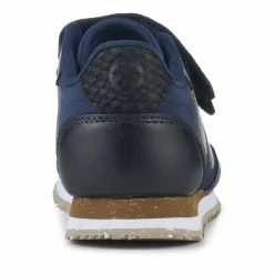Woden Manu Metallic Navy